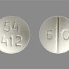 Codeine Sulfate, Sulfate 60 Mg, Round, White, Imprinted With 60, 54 412